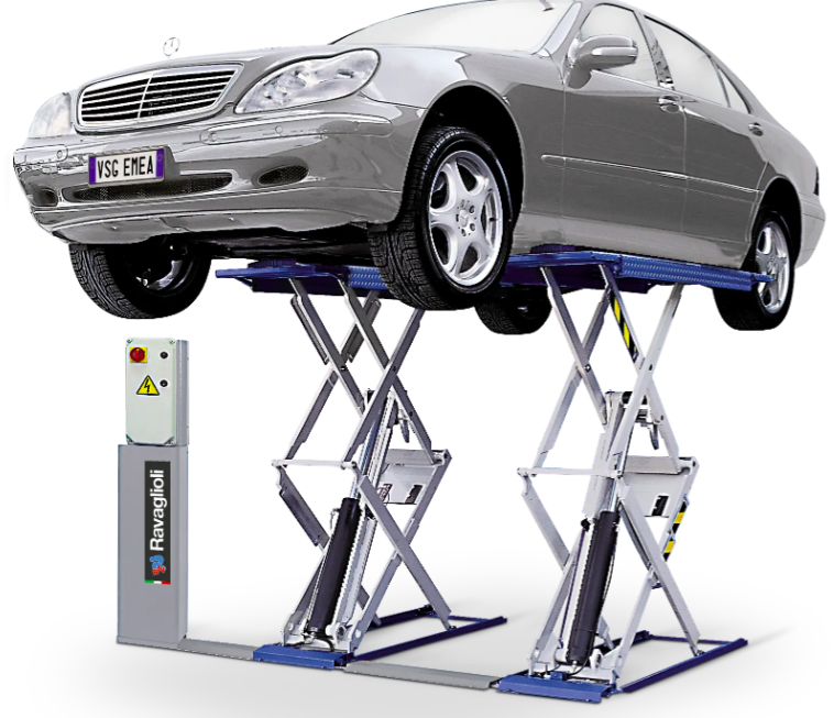 Keltuvas žirklinis hidraulinis 3.0T Ravaglioli RAV (RAV518NL, RAV)