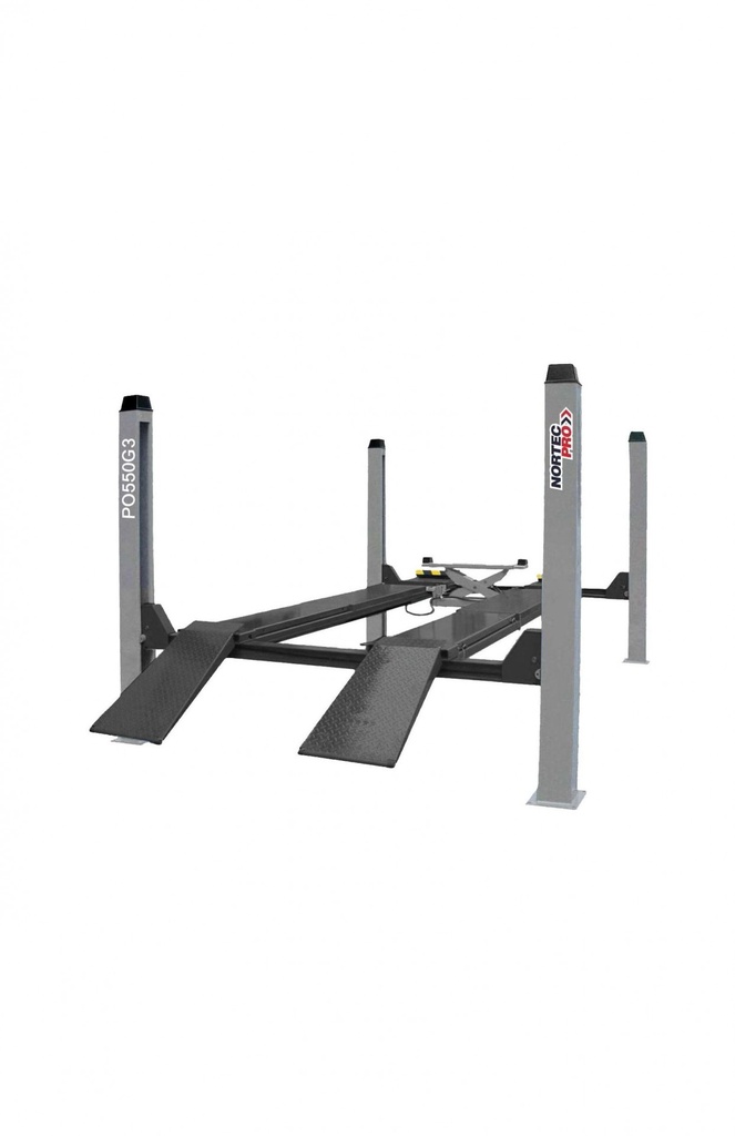 Four-column lift 5.5T Nortec (PO550G3, COFRAMA)