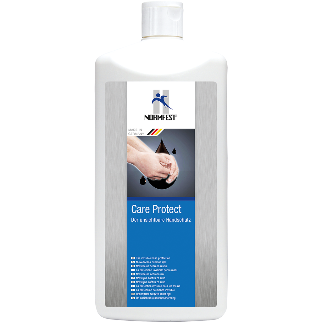 CARE PROTECT rankų apsaugos priemonė (skystos pirštinės), 1 l (2897-240-1, NORMFEST)