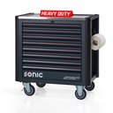 723 daļu Heavy Duty instrumentu komplekts ar skapi (772379, SONIC)