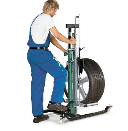 Ratų ir ratlankių keltuvas/vežimėlis Compac Hydraulik (WD 60, COMPAC)