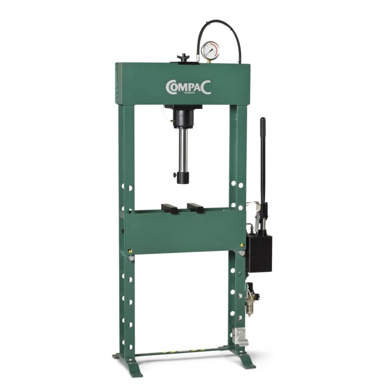 Hydraulic press with winch, 20 T (HP 20 W, COMPAC)