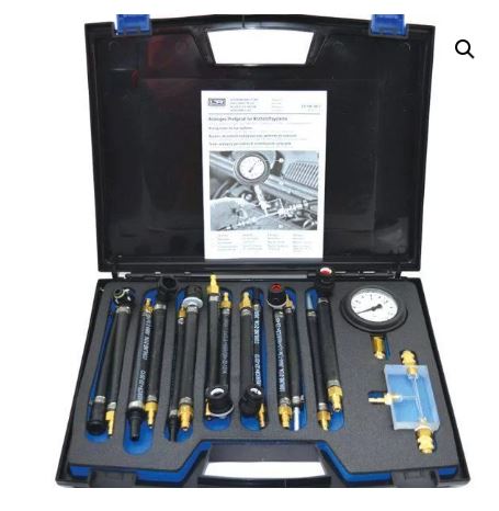 Analogue tester set for low-pressure systems (041620_2, AUTOTESTGERATE)