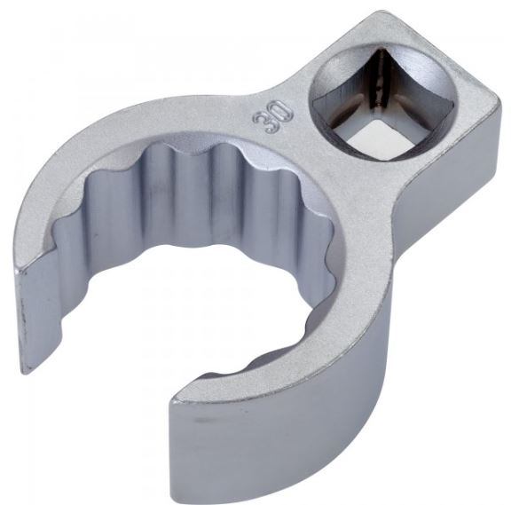 Žvaigždinis (12 kampų) įstatomas veržliaraktis su kvadratine pavara, 30 mm (848Z-30, HAZET)