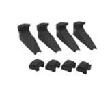 Plastic jaw guard set (8 pcs), John Bean (4030647, JOHN BEAN)