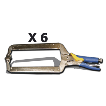 Self-gripping (crimping) pliers for bodywork (050112, GYS)