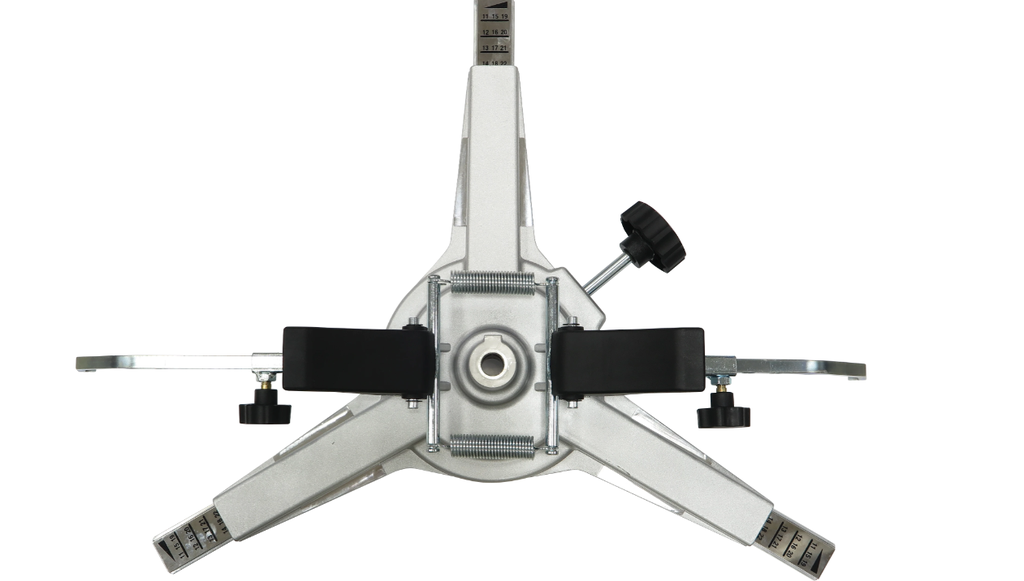 3-point self-centering clamps for wheel aligner, 2 pcs (STDA35E/3D, RAVAGLIOLI)