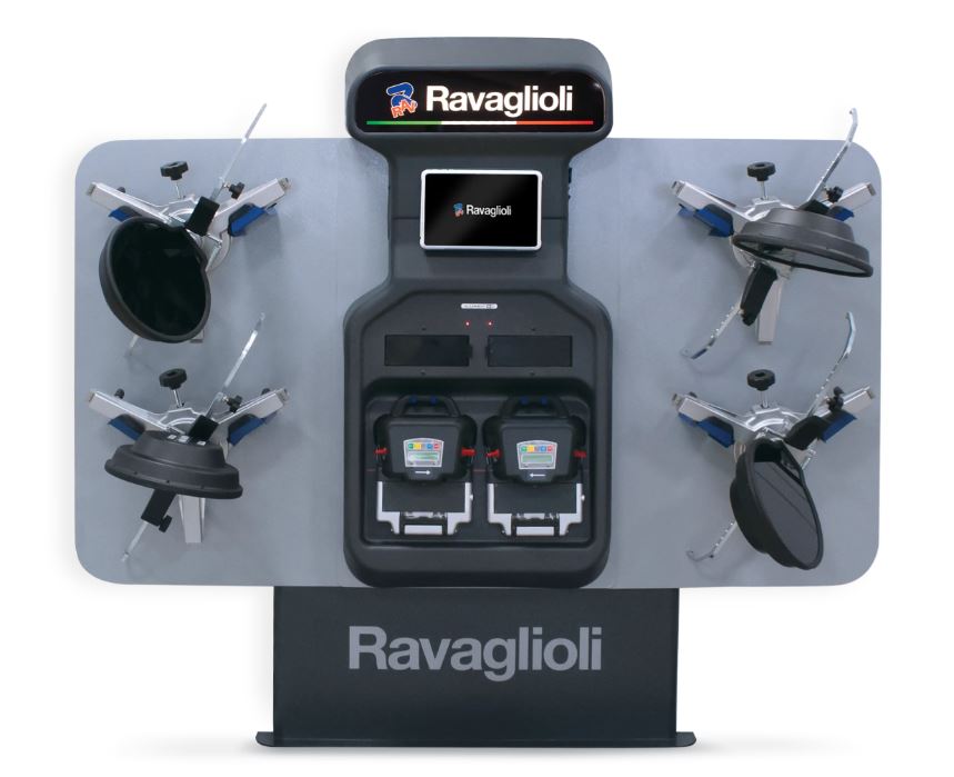 3D ratų suvedimo stendas RAV3D2.0WALL.3L (RAV.3DWAL.701039, RAVAGLIOLI)