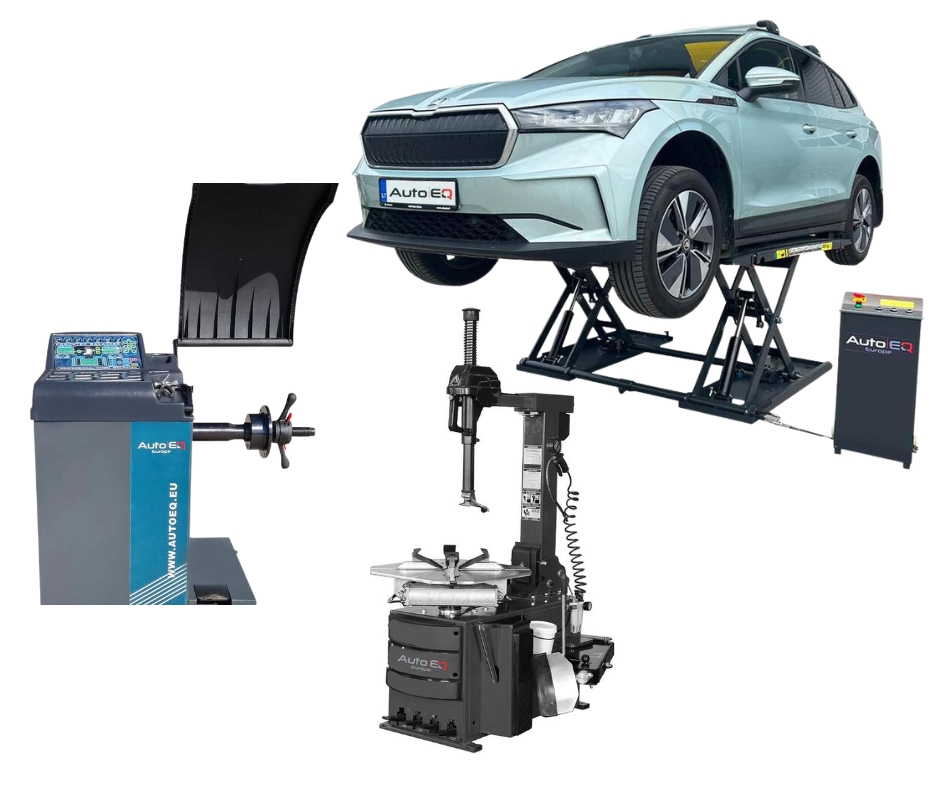 Tyre changer and balancer + scissor lift (bundle) (BUNDLE1, AUTOEQ)