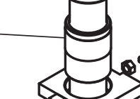 Main bushing (control column) for screw lifts KPX336, KPX337, KPN337 (047018070, RAVAGLIOLI)