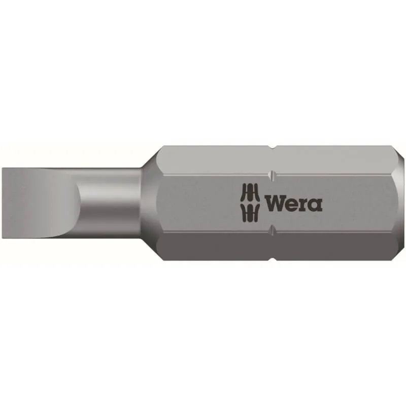 Plakanais skrūvgrieža uzgalis 800/1Z 0.8x5.5x25mm (05072057001, WERA)