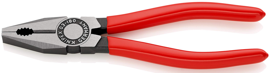 Replės universalios (kombinuotos) 180mm (03 01 180, KNIPEX)