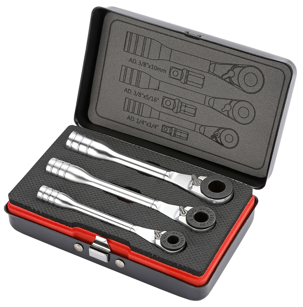 Mini ratchet set (6 pcs) (100602, SONIC)
