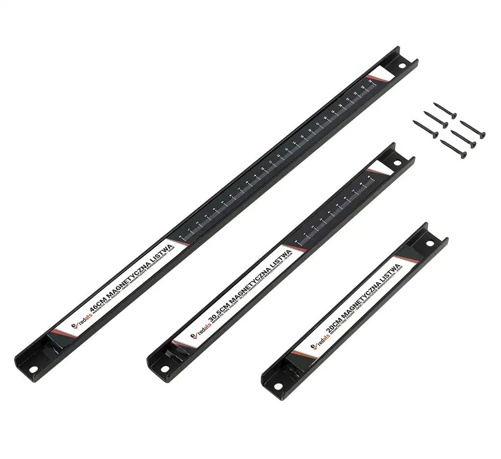 Magnētiskās instrumentu sliedes, 3 gab. komplekts (07-03-12, REDATS)