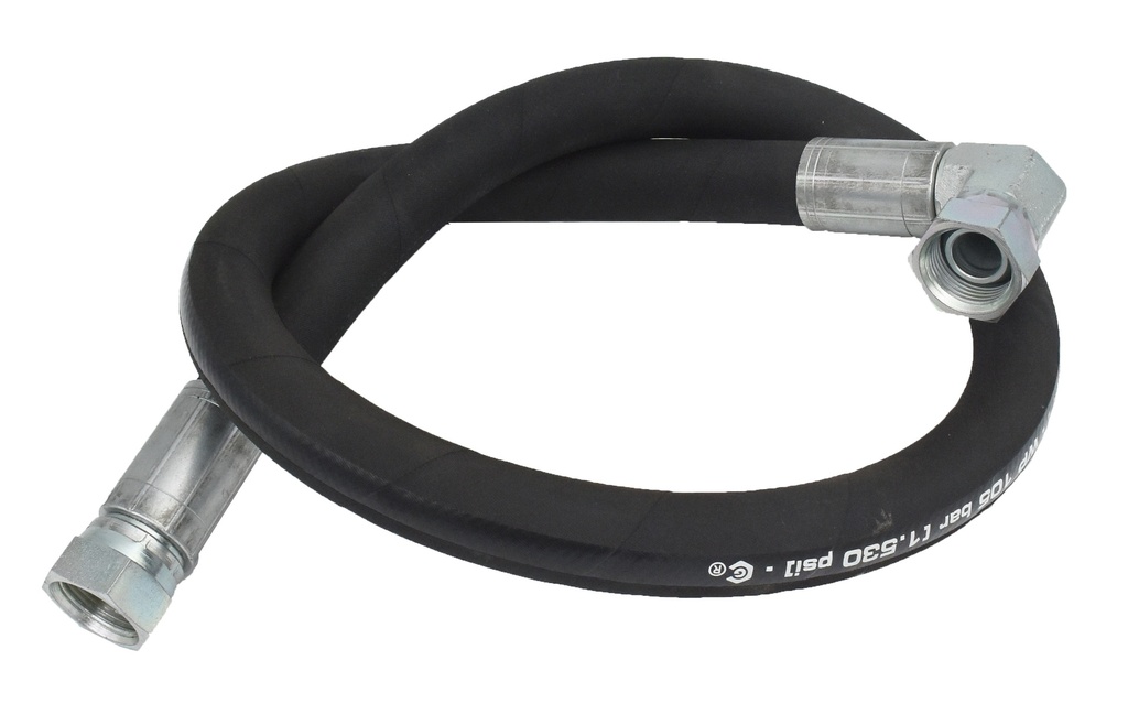 Hose Oil 0,8Mx3/4"     G3/4"(f)-90°G3/4"(f) (1070054, EUROLUBE)