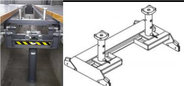 Balsta uzglabāšanas sistēma ar riteņiem GSB, BLITZ (108556)