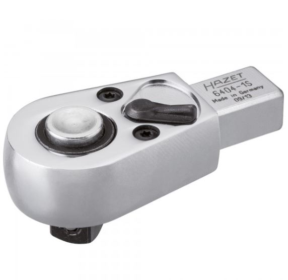 Insert reversible ratchet - 14 x 18 mm insert square, solid (6404-1S, HAZET)