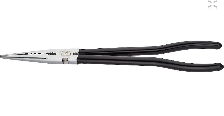 Snipe nose pliers - Length: 280 mm (1841A-280, HAZET)