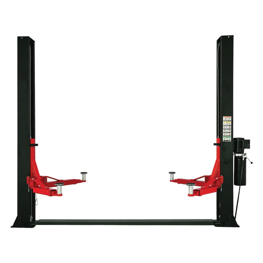 Electro-hydraulic two-post lift with manual locks, 4 t (AQ41M, AUTOEQ)