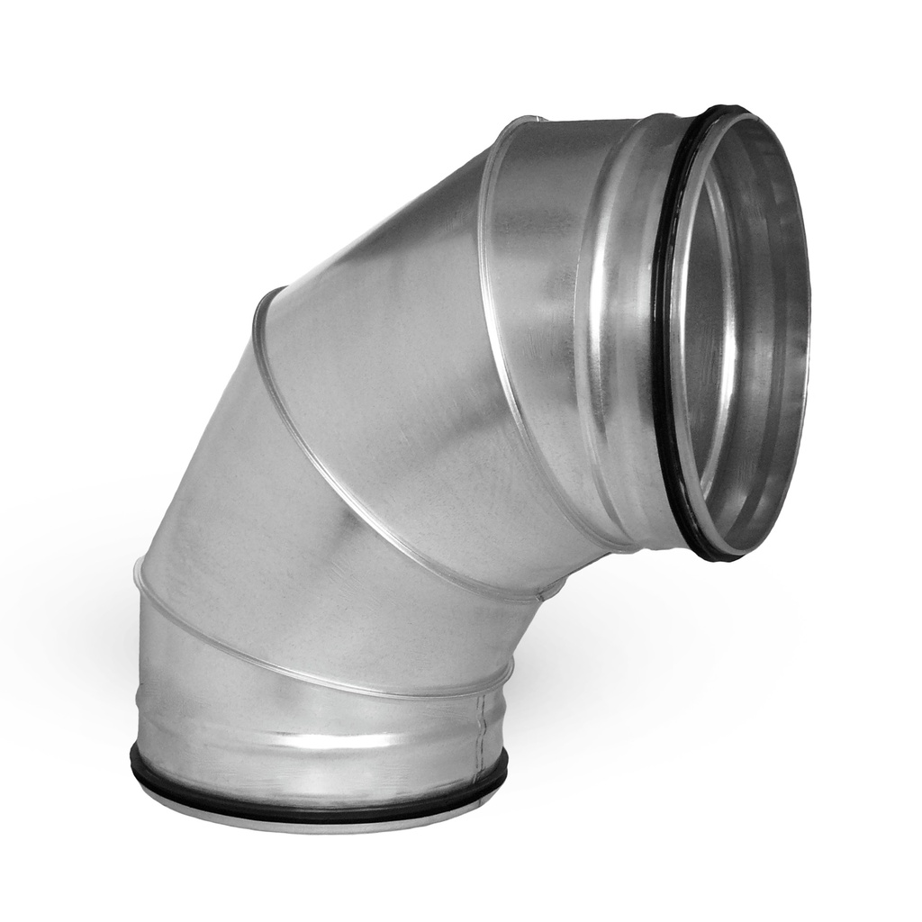 Elbow with gaskets, 90°, segmented, 400 mm (AL400-90)