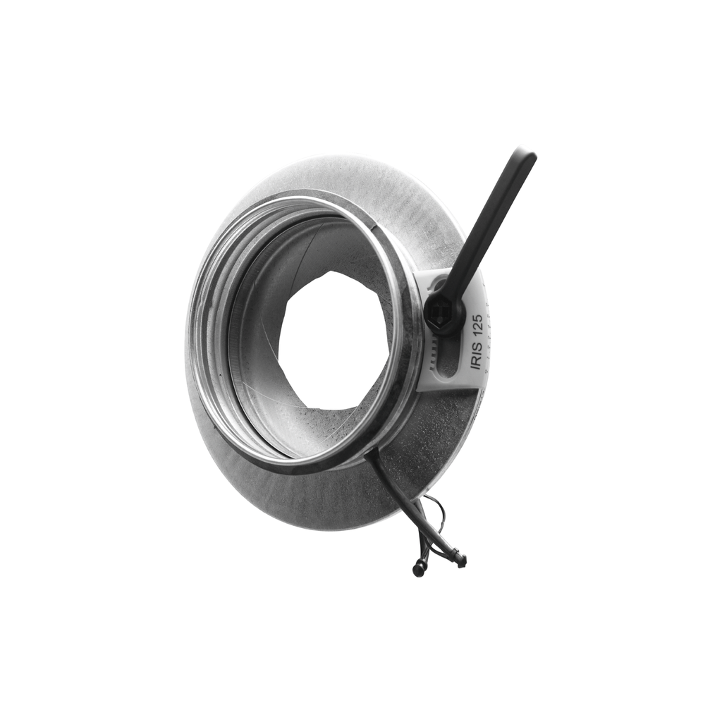 IRIS control and measuring damper, 125 mm (720125)