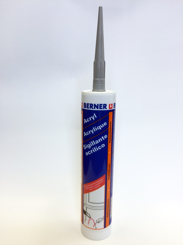 Acrylic silicone sealant, grey, 310 ml (SILAK310)