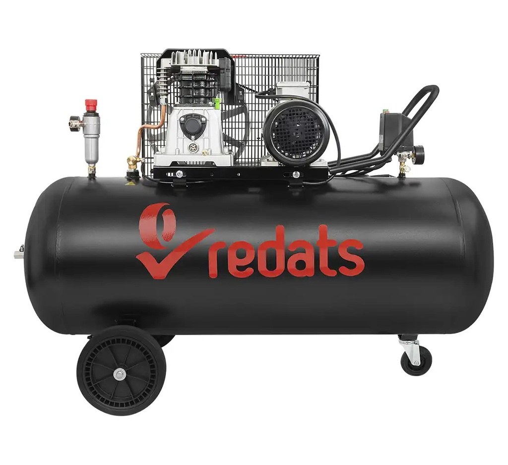 Piston air compressor REDATS T-300, 270 l, 400 V, 3.0 kW, 335 l/min (2016-01-14, REDATS)