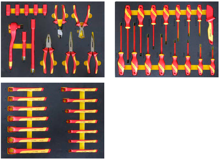 Electrician's tool set, 43 pcs (05.090.99, MARCO TOOLS)