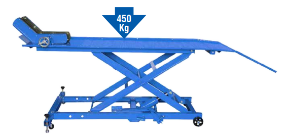 Mobile motorcycle lift (05.085.04L, MARCO TOOLS)
