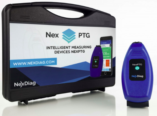Krāsas pārklājuma biezuma mērītājs (NexDiag NexPTG Professional)