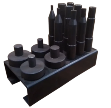 Riveting tool set for riveting machines PUN-1 UNITROL (Set-PUN-1)