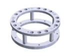 Brake drum lathe centring adaptor (AA0251, COMEC)