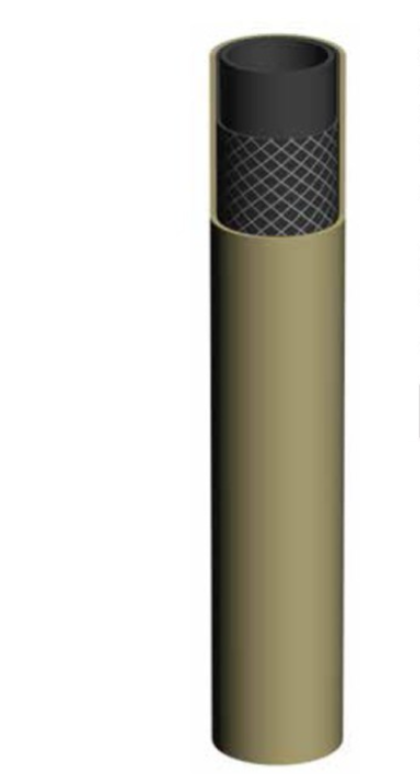 Pneumatinė žarna ritei, PVC, 20 bar, vidinis skersmuo 8 mm, išorinis 13 mm (1424 00 05, HYDROSCAND)