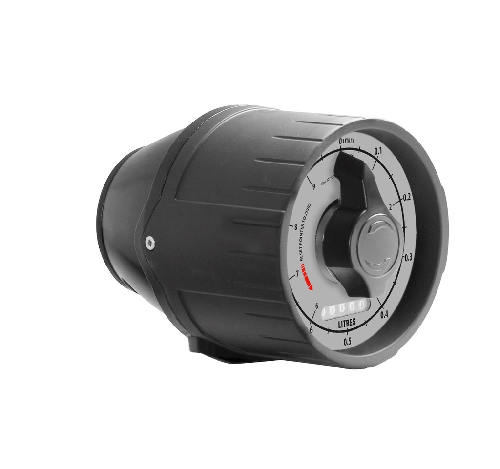 Mechanical Inline Meter for Oil G1/2 in. (F) (1168805, EUROLUBE)