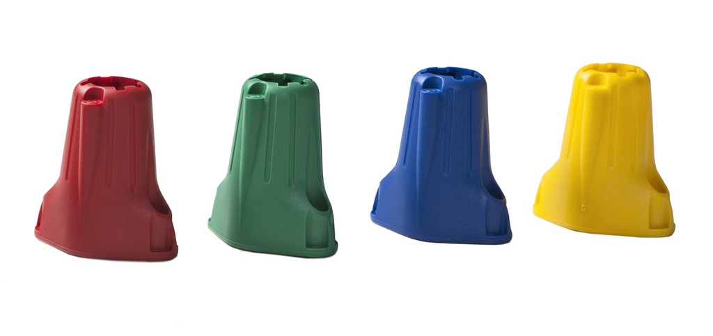 Colour Coded Protectors for Outlet Hoses, kit of 4 (1169360, EUROLUBE)