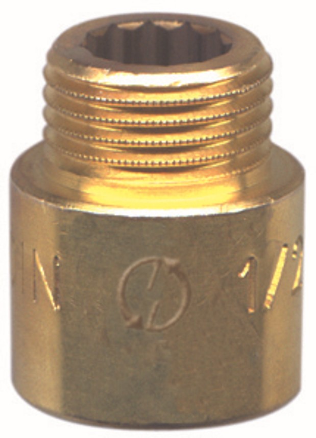 Galvučių prailgintojas 502BR 1/2″ 20 mm (03502G20)