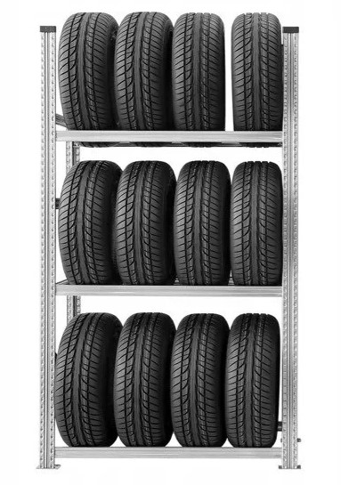 Padangų stelažas 12 padangų, 900×400, H2000 (Padangų stelažas, AUTOEQ)