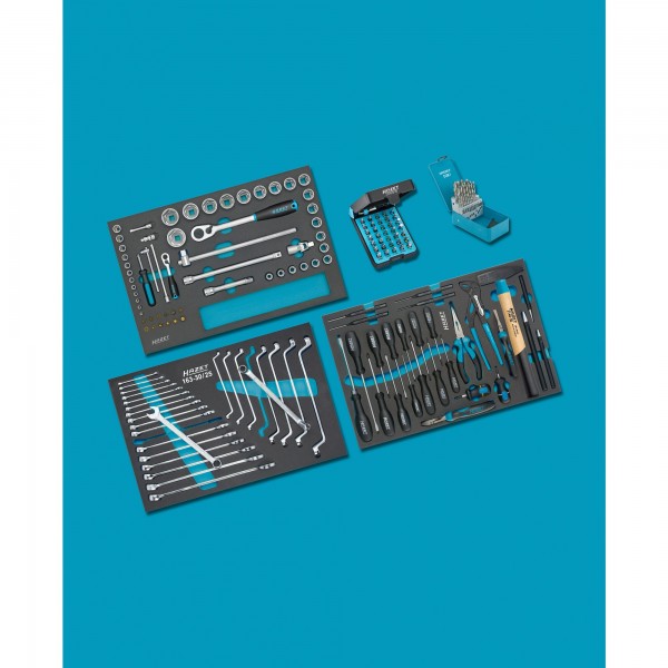 Įrankių rinkinys - 169 vnt. (0-178/169, HAZET)