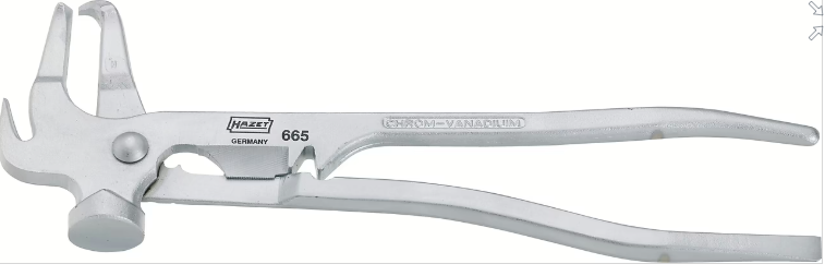 Wheel balance weight pliers, 245 mm (665, HAZET)