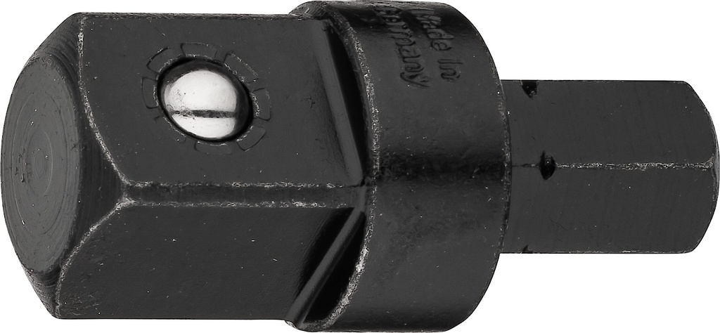 Adapter 3/8″ (10 mm) hex solid → 1/2″ (12.5 mm) square solid, 38 mm (2311, HAZET)