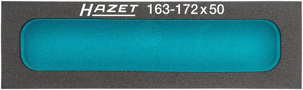 Minkšto porolono įdėklas su skyreliais smulkioms detalėms (163-172X50, HAZET)