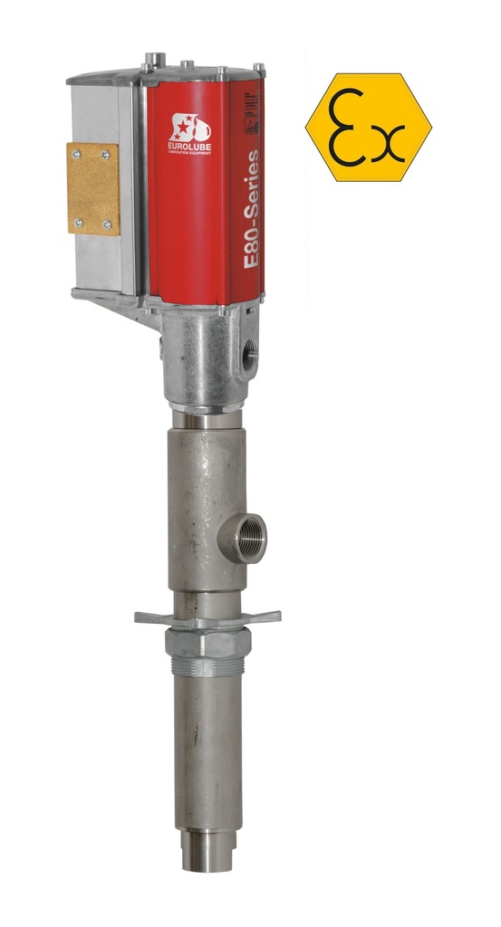 Stainless steel pump 4:1 stub ATEX (12741, EUROLUBE)