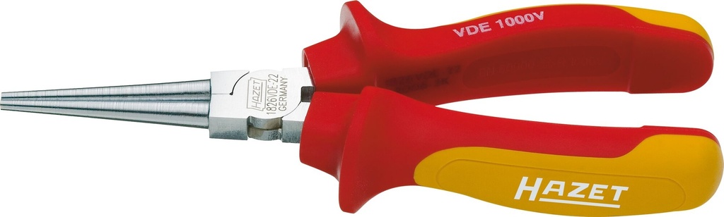 Round-nose pliers - with protective insulation (1826VDE-22)