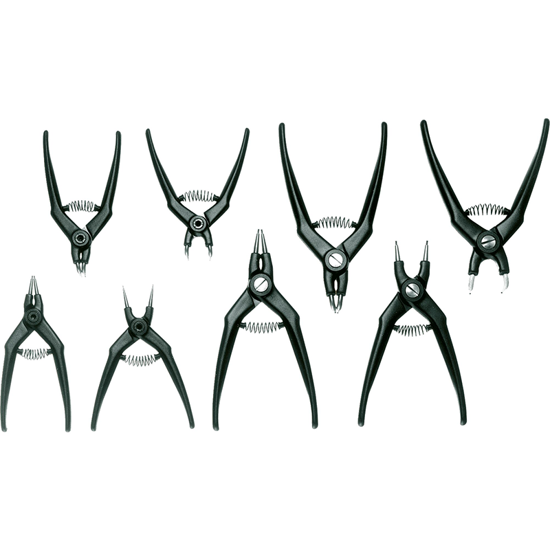 Circlip pliers set, 8 pcs (1845/8, HAZET)