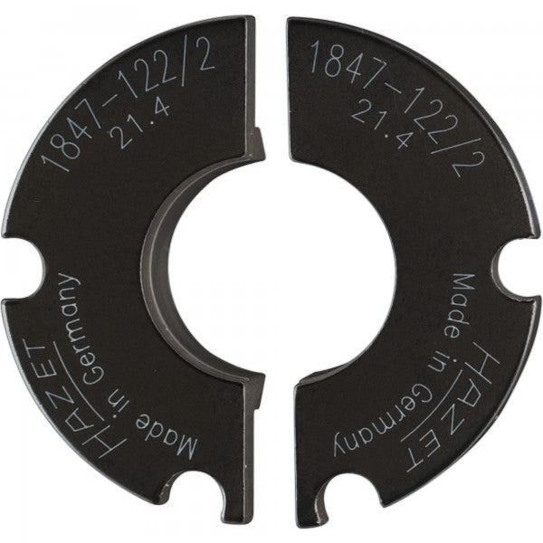 Half shell pair, ⌀ 21.4 mm (1847-122/2, HAZET)