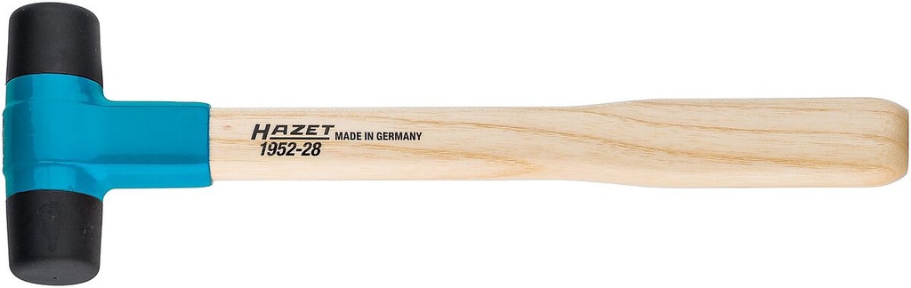 Plastic soft-faced hammer, low rebound, 28 mm (1952-28, HAZET)