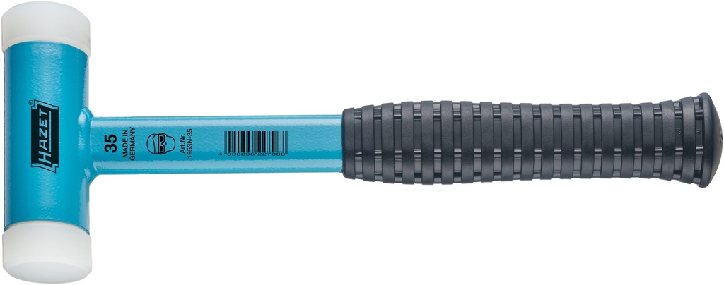 Plastic hammer, non-rebound, 35 mm (1953N-35, HAZET)