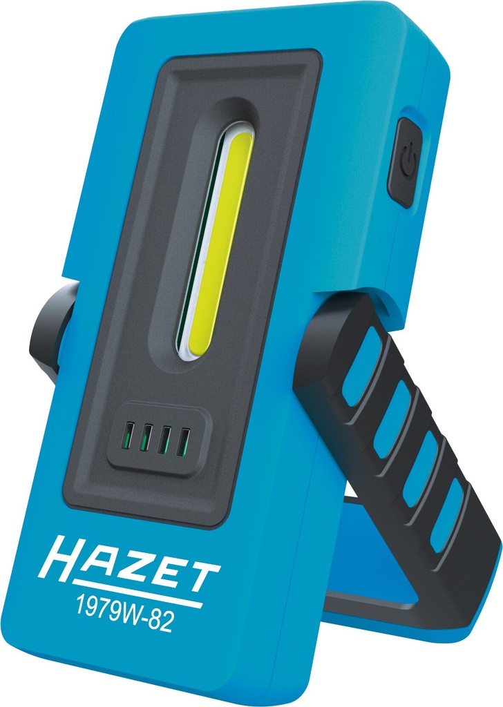 LED kabatas lukturītis ar bezvadu uzlādi, 133 × 65 × 23 mm (1979W-82, HAZET)