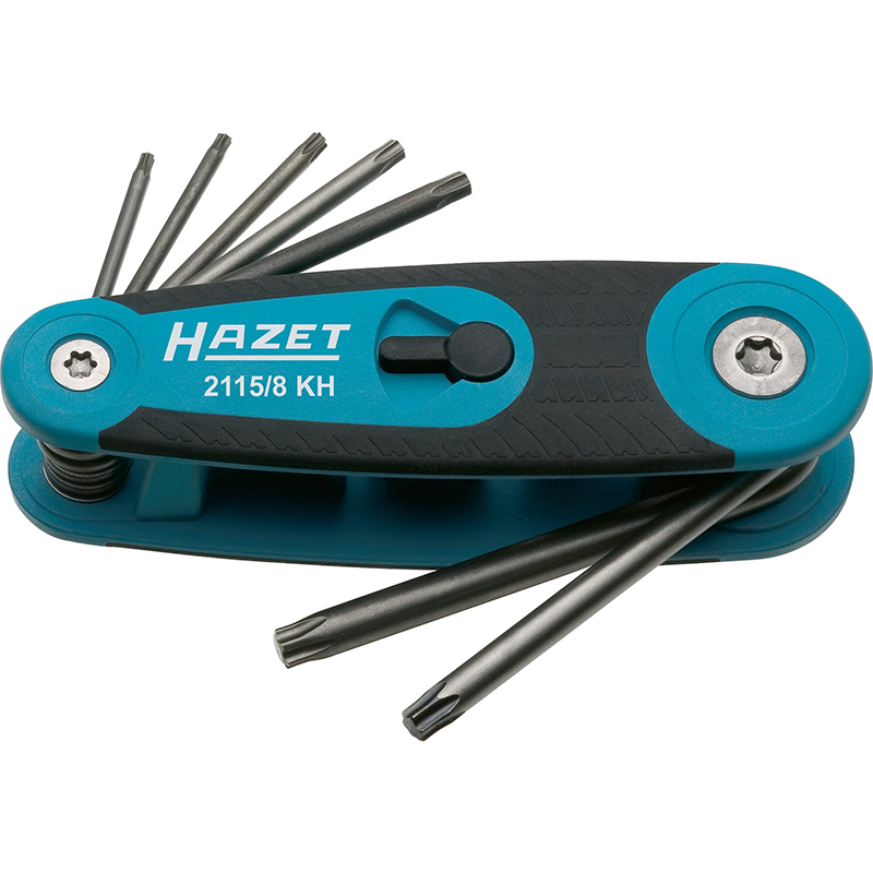 Offset screwdriver set - Inside TORX® profile (2115/8KH, HAZET)