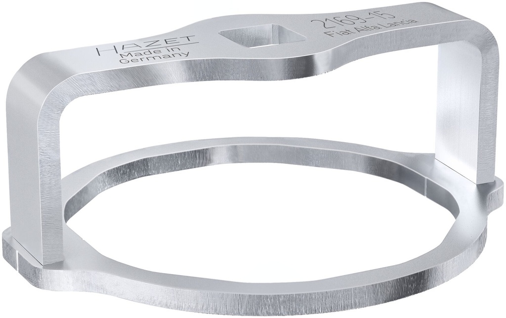 Eļļas filtra atslēga - 1/2 collas (12.5 mm) kvadrāts, dobs (2169-15, HAZET)